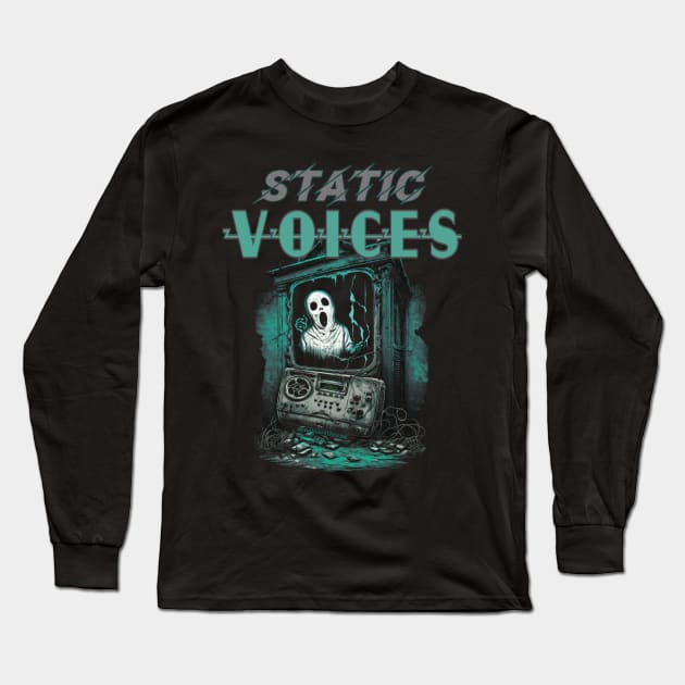 Static Voices Long Sleeve T-Shirt by Dead Is Not The End